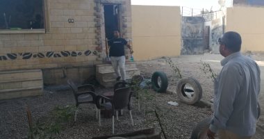 مدينة الأقصر تصادر "شيش و18 كرسى" فى مقهى بمنطقة كوبرى المطار