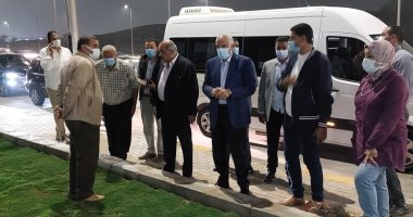 محافظ الجيزة يتفقد أعمال تطوير محيط ميدان الرماية وحدائق الأهرام