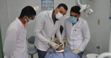 جامعة كفر الشيخ تنظم قافلة طبية وبيطرية بقرية برمبال ضمن مبادرة "حياة كريمة"