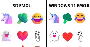 ليس كما وعدت مايكروسوفت.. كيف اختلف تصميم الإيموجي في "ويندوز 11" ؟