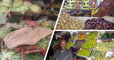 "اليوم السابع" فى جولة بمحلات الخضار والفواكه بالأقصر.. سعر الطماطم والبصل 6 جنيهات و20 جنيها توفر وجبة محشى.. والفاكهة تبدأ من 10 جنيهات لـ50 وأبرزها البرتقال والجوافة.. والبطيخ بأسعار مميزة للجمهور