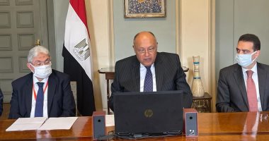 وزير الخارجية يشارك فى المؤتمر الوزارى الدولى حول وكالة الأونروا