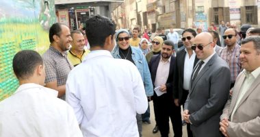 محافظ بنى سويف يتفقد مبادرة تجميل أكشاك الكهرباء.. صور 