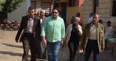 حياة كريمة.. مجمعات خدمية وزراعية ومد لشبكات الصرف الصحى بقرى بنى سويف.. صور