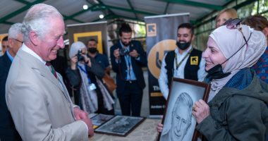 الأمير تشارلز يزور مركز مجتمعى لخدمة اللاجئين على هامش زيارته للأردن