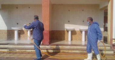 شمال سيناء تواصل حملات التعقيم للشوارع والمنشآت الحكومية