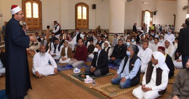 محافظ مطروح يفتتح مسجد التوحيد بالضبعة على مساحة ألف متر بتكلفة 3 ملايين جنيه