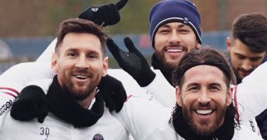ميسي يعاتب راموس في تدريبات باريس سان جيرمان.. اعرف السبب