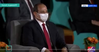 "بعون الله هنقدر".. الرئيس السيسى يستمع لغناء شيرين خلال مؤتمر حياة كريمة