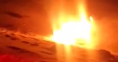 ننشر أسماء 7 ضحايا فى حادث تفحم سيارة أجرة على طريق الخارجة - أسيوط.. صور 