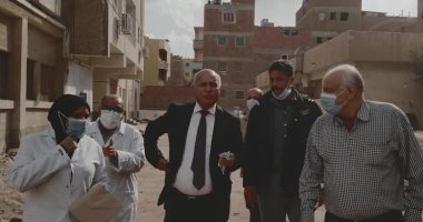 وكيل صحة الغربية يتابع أعمال تطوير مستشفى حميات زفتى