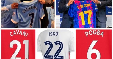 سترلينج وكافاني على رأس 5 نجوم يشعلون الميركاتو الشتوي بأوروبا