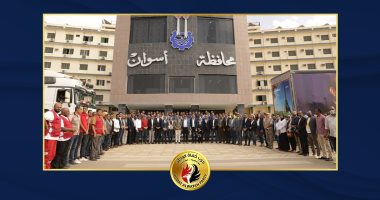 حزب حماة الوطن يدشن قوافل جوية وبرية لمحافظة أسوان