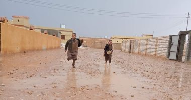مياه الشرب والصرف بمطروح: تعاملنا مع كميات من الأمطار ولا توجد شوارع مغلقة