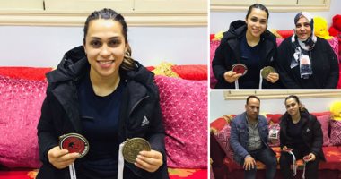 كنز مصرى جديد.. آية سويلم بطلة العالم للناشئين فى القوة البدنية تحكى رحلتها من صالة جيم إلى العالمية.. حطمت رقمًا إفريقيًا سابقًا.. وتطالب باعتماد اللعبة فى الدورات الأولمبية لحصد ذهبيتها.. فيديو وصور