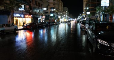 موجة سقوط الأمطار الرعدية على مطروح.. بث مباشر