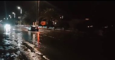 الأمطار تعود للعريش بقوة ليلا وإغلاق للمدارس والمعاهد الأزهرية (فيديو)