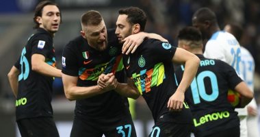 ملخص وأهداف مباراة إنتر ميلان ضد نابولى فى الدوري الإيطالي