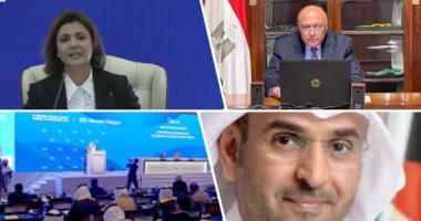 حوار المنامة يختتم أعماله اليوم.."التعاون الخليجى": الخليج لم يتخلَ عن لبنان.. شكرى: الجامعة العربية لعبت دور إقليمى بارز.. وزيرة خارجية ليبيا: النزاع بليبيا يتطلب الواقعية واستراتيجية شمولية حول أسلوب تطبيقها