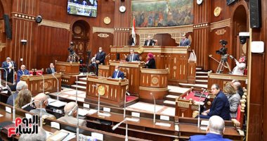 مجلس الشيوخ يناقش اقتراحا برغبة حول إصلاح الهيكل الضريبى للتداول داخل البورصة