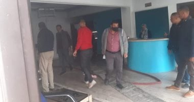 اللقطات الأولى من حريق مستشفى بالمهندسين تسبب فى مصرع شخصين وإصابة آخرين.. صور