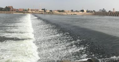 مصر الجميلة .. شاهد شلالات قناطر زفتى المبدعة أحد مناطق الغربية الأثرية
