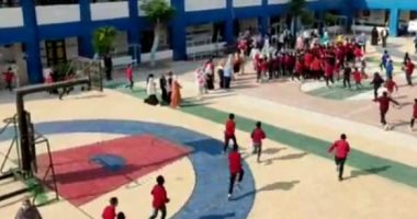 تنفيذ خطة إخلاء بمدرسة فى دقيقتين.. ومحافظ كفر الشيخ يوجه بتعميمها.. صور وفيديو
