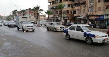 أمطار خفيفة بمحافظة بورسعيد بعد طقس مشرق خلال فترة التقلبات الجوية.. لايف وصور