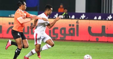 أسامة فيصل يقود هجوم البنك الأهلي أمام الزمالك..صور