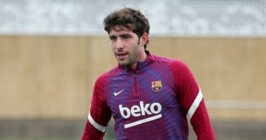 برشلونة يفتقد سيرجي روبرتو أمام بنفيكا في دوري أبطال أوروبا