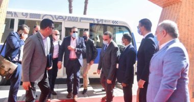 تفاصيل جولة وزير التعليم العالى لمتابعة خطة التأمين الطبى لافتتاح طريق الكباش