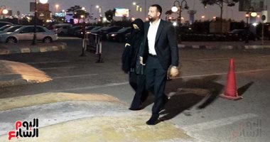 حلا شيحة ومعز مسعود وعمرو الليثى أول الحضور لعزاء سهير البابلى