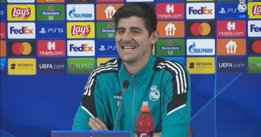شيريف ضد ريال مدريد.. كورتوا: لا توجد مباريات سهلة وسنبذل قصارى جهدنا غدا