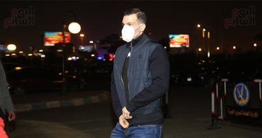 خالد سليم وعلا رشدى ورامى رضوان يصلون عزاء الفنانة الراحلة سهير البابلى 