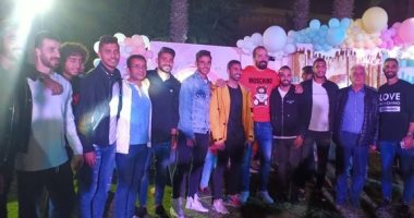 السولية يحتفل بعيد ميلاد "ليلى" في حضور أحمد فتحي ونجوم الأهلي