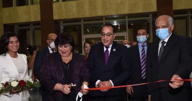 رئيس الوزراء ووزيرة الثقافة يشهدان افتتاح المبنى الجديد للمعهد العالى للسينما.. صور 