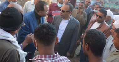 نائب محافظ المنيا يتابع معدلات تنفيذ مشروعات "حياة كريمة" بقرى ملوى.. صور