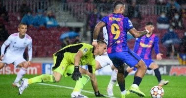 برشلونة يسقط فى فخ التعادل ضد بنفيكا ويصعب موقفه فى دوري أبطال أوروبا