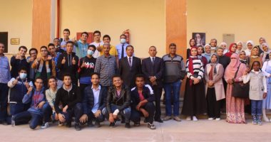 “حاسبات ومعلومات” الأقصر تستقبل وفدا من طلاب مدرسة المتفوقين STEM.. صور