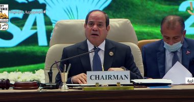 الرئيس السيسي: التكامل الاقتصادى ضرورة ملحة.. ونشجع مبادرات التحول الرقمى