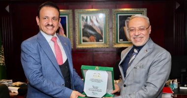 الملحق الثقافى السعودى يستقبل رئيس جامعة طنطا لبحث سبل تعزيز التعاون