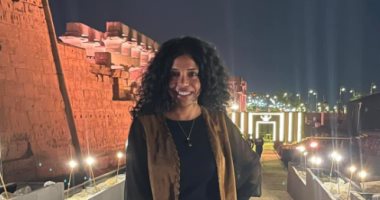 الفنانة الشابة هند الراوى تنشر صورة من استعدادات مشاركتها بحفل طريق الكباش
