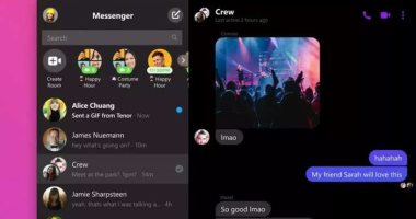 تطبيق "ماسنجر" للكمبيوتر يحصل على تصميم جديد عبر تحديث تجريبى