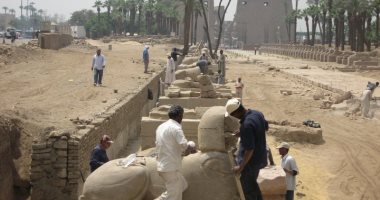 33 صورة تحكى تاريخ الحفائر فى طريق الكباش قبل الحفل العالمى لافتتاحه.. صور