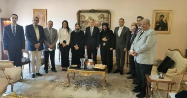 سفير مصر فى عُمان يلتقي وزير الأوقاف والشئون الاجتماعية بالسلطنة