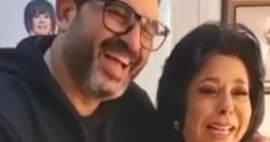 إسعاد يونس وأكرم حسنى فى دويتو كوميدى من كواليس " صاحبة السعادة".. فيديو