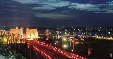 أصوات حلقت فى سماء العالمية فى حفل افتتاح طريق الكباش.. إنفوجراف