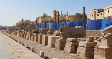التنمية المحلية تنشر فيديو اللمسات النهائية لتطوير محيط طريق الكباش بالأقصر