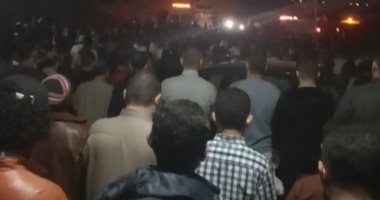 تشييع جثامين 4 أشخاص بينهم عريس لقوا مصرعهم بحادث سيارة فى الدقهلية.. فيديو