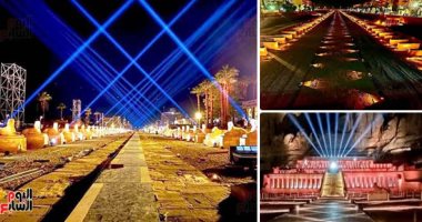 التلفزيون الألمانى يسلط الضوء على الافتتاح المهيب لطريق الكباش
